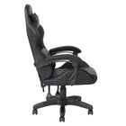 Chaise de jeu Ravagers de CorLiving - Noir-L’oreiller pour le dos et le cou atténue les points de stress pour jouer en tout confort