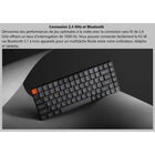 Keychron - K3 Max RGB Low Profile Wireless Mechanical Keyboard - Brown Switch - 75% Layout - Carbon Black-Caractéristiques de design innovantes : La conception à double joint et la construction à montage sur joint réduisent la résonance acoustique et améliorent le son des touches, tandis que les capuchons de touches KSA Double-Shot PBT offrent durabilité et confort pour une utilisation à long terme.