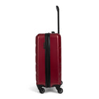 Swiss Mobility AHB 21,5 po Valise de cabine rigide - Rouge-Doublure intérieure avec panneau de séparation, poche en filet et sangle de serrage