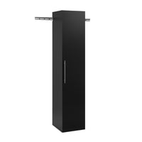 Prepac - Armoire de rangement étroite HangUps de 15 po - noir-Dimensions assemblé 15 po L x 72 po H x 16 po P 8,2 pieds cubes