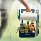 Mr. Bar-B-Q - Plateau de service pour barbecue -Accrochez vos outils aux crochets ajustables
