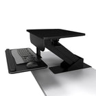 TygerClaw - Support de poste de travail assis/debout avec support de fixation pour bureau (TYDS10017BLK)-Améliorez votre confort et productivité