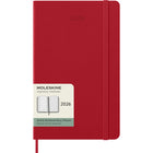 Moleskine - 2026 Classic 12 mois couverture rigide agenda semainier - 5 po x 8.25 po - rouge écarlate-Daté De Janvier À Décembre 2026