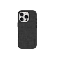 Incase - ICON Case MagSafe pour iPhone 16 Pro - Graphite Woolenex-Protection sans effort, discrète et intemporelle.