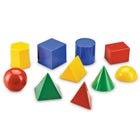 Learning ResourcesMD – Ensemble de 10 formes géométriques grand format, de la maternelle à la 5e année-Taille : 3 po