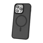 TUFF8 - Étui robuste Glide Guard pour iPhone 15 Pro Max - Noir fumé-Couche antichoc : la couche antichoc étanche à l'air ajoute une protection supplémentaire contre les chutes accidentelles. Testé selon MIL-STD jusqu'à 8 pieds