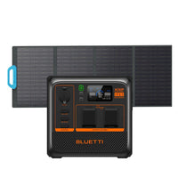 Bluetti - Premium Series AC60P centrale électrique portative et panneau solaire PV120-Étanche à la poussière et à l’eau : l’eau IP65 leader de l’industrie et résistant à la poussière