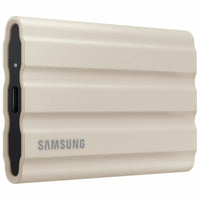 Samsung - T7 Shield 1To Disque SSD Portable - Beige-Disque SSD Portable, USB 3.2 Gen.2 (10Go/s); Compatible avec PC, Mac, Appareil Android, console de jeux & plus