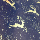 Mara-Mi by Gartner Studios - Papier d'emballage cadeau de Noël de qualité supérieure - Marine avec feuille d’argent-30 pieds carrés par rouleau. 12 pieds x 30 pouces