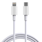 NuPower - Câble USB-C vers Lightning MFI de 5 pi - Blanc-Câble de chargement de 1,5 m (5 pieds)