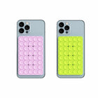 Blu Element - Poignée PhoneSquid - Lavande & Vert Citron - Paquet de 2-Compatibilité universelle : fonctionne avec tous les smartphones