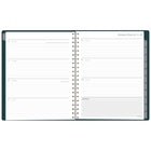 Cambridge - Agenda hebdomadaire/mensuel 2027 - 11 1/4 po H x 9 po l - Teal Garden - grand - bilingue-Format des pages : 11 po H x 8 1/2 po l