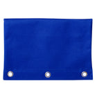 Pep Rally - Pochette Filet 3 Anneaux - Bleue-Poche extérieure en filet avec fermeture éclair pour un accès facile