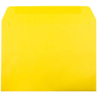 JAM Paper - Enveloppes lisses Brite Hue en papier recyclé de format livret, 9 x 12 po, jaune, 1000 par paquet-Taille : 9 x 12 po