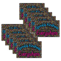 Ashley Productions - Smart Poly Tapis de souris pour ordinateur - 8" x 10" - Saupoudrez de gentillesse partout - Paquet de 10-Commencez votre journée du bon pied avec ces accessoires élégants et fonctionnels qui arborent des citations inspirantes et des expressions positives.