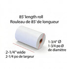 Eddie pis - Rouleau de papier thermique - 2-1/4 po x 85 pi - Paquet de 50 (Sans BPA)-Dispose d'un indicateur de ligne rouge fin de rouleau