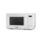 Commercial Chef - Four à micro-ondes de comptoir de 0,7 pi³ et 700 W - Blanc-10 niveaux de puissance : notre micro-ondes compact en acier inoxydable (17,1" x 12,6" x 10,0") dispose de 10 réglages de chauffage exceptionnels, notamment la cuisson minutée, la décongélation au poids, la décongélation minutée, la cuisson express et bien plus encore !