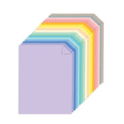 Astrodesigns - Papier cartonné couleur Astrodesigns - 8,5 x 11 po - Assortiment pastel -  Paquet de 72-72 feuilles