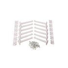 Dreambaby – Attaches de sécurité, paquet de 12-Aide à garder les enfants hors des armoires et tiroirs