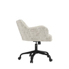 Brassex - Sandro Chaise de bureau - beige-Vérin hydraulique de 80 mm