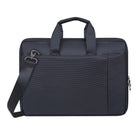 Rivacase - Central sacoche pour ordinateurs portables 15,6 po, noir -Les parois matelassées du compartiment pour ordinateur portable offrent une protection supplémentaire