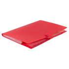 JAM Paper - Chemises de classement  - format lettre - rouges avec fermeture à pression transparente-Organisez efficacement vos documents importants, notes, chèques, espèces, reçus, bordereaux de dépôt et plus encore grâce à ce trieur de dossiers colouré. Utilisez-le au bureau, à la maison et à l'école.
