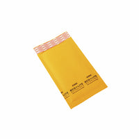 Crownhill Packaging - Enveloppes rembourrees de bulles d'air à rabat autocollant, format 000, or, 4 po l x 8 po L, 25/bte-Couleur : Or