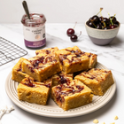 The Cherry Tree - Confiture extra de cerises à l’amaretto, 225 g, paquet de 2-Préparée avec 51 g de fruits par 100 g.