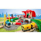 BRIO - Coffret de train de la gare centrale-Assurance de sécurité inégalée : tous les produits BRIO subissent plus de 1 000 tests de sécurité chaque année pour garantir qu'ils dépassent les normes de sécurité, ce qui fait de cet ensemble un choix idéal pour les cadeaux d'anniversaire et de vacances, l'école maternelle, l'école à domicile, la maternelle et la récréation.