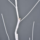 Outsunny - Arbre de bouleau lumineux 5 pi avec 58 LED et 8 modes d’éclairage - blanc-Assemblage facile requis