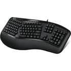 Adesso - Clavier ergonomique RGB USB - Disposition bilingue canadienne-Touches rétroéclairées RGB pour la visibilité et le style