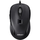 Adesso - iMouse F1-TAA - Souris filaire USB avec lecteur d’empreintes digitales - blanche-Souris filaire USB avec lecteur d’empreintes digitales intégré
