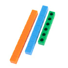 Miniland - MLE95165 Ensemble de tiges mathématiques-Chaque section équivaut à 1 centimètre, atteignant 10 centimètres. Basé sur la méthode Cuisenaire.