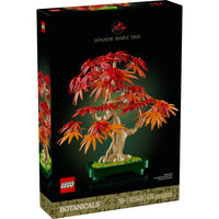 LEGO - Botanicals Le Bonsaï d’Érable Rouge Japonais, Décoration d'Arbre-Bonsaï LEGO - Détendez-vous avec l’ensemble de construction LEGO Botanicals Le bonsaï d’érable rouge japonais pour adultes, qui regorge de détails authentiques