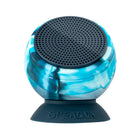Speaqua - Haut-parleur portatif Bluetooth étanche Barnacle Pro 2,0 avec stockage intégré (2 000 chansons) - Bleu mer-la sortie audio haute performance 5 watts produit des basses profondes et un son dynamique