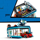 LEGO - My City La station de lavage automobile-Libérez les billes d’eau et faites glisser le rail pour faire tourner les brosses
