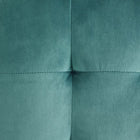 Modway - Contour Cube à touffes Performance Velvet Ottoman - Sarcelle-Rembourrage en mousse dense