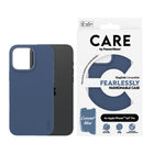 PanzerGlass - CARE Case Fashion MagSafe iPhone 16 Pro Max- Bleu-Protection renforcée de l'appareil photo.