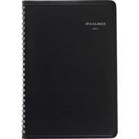 AT-A-GLANCE - Cahier de rendez-vous hebdomadaire/mensuel QuickNotes 2027 - 10 7/8 po H x 8 1/4 po l - noir - bilingue-12 mois avec onglet : janvier 2027 à décembre 2027