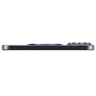 OhSnap - Snap 4 Luxe Support/Prise Extensible Pour Téléphone Cellulaire, Bleu Minuit-En aluminium durable