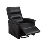 Brassex - Fauteuil releveur inclinable 809672 Levo - noir-Fonction de levage motorisée
