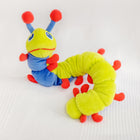 The Calm Caterpillar - Calmee la chenille - Outil de respiration profonde pour les enfants-Offre 3 façons différentes pour un enfant de calmer les segments du corps.
