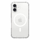 Blu Element - Coque DropZone robuste avec MagSafe pour iPhone 16 Plus - Transparente-Testé pour résister aux chutes de 8 pieds de hauteur
