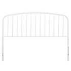 Modway - Nova Métal Tête de lit Queen - Blanc-Sept positions de montée