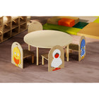 Mitybilt - Chaise WildWoods – Poulet-Structure en contreplaqué de 0.75 po