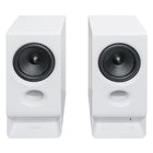Edifier - Système de haut-parleurs pour PC R20BT avec connexion Bluetooth multipoint, carte de son intégrée et éclairage ambiant – Blanc-Équipée du Bluetooth 6.0, cette enceinte assure une diffusion audio fluide avec une connexion stable. La fonction multipoint Bluetooth permet de garder deux appareils connectés simultanément, facilitant le passage d’une source à l’autre