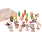 TickiT - Ensemble de sentiers forestiers - Ensemble de 37-Aidez Au Développement Précoce - Ces jouets en bois sont parfaits pour un jeu ouvert et créatif. Explorez la narration et la construction du monde. Améliorez le langage descriptif des enfants