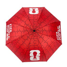 FIFA WORLD CUP 2026 - Parapluie rouge-Format : Conçu comme un parapluie de voyage compact et pliable, il est très facile à transporter les jours de match et lors des festivals de supporters en extérieur
