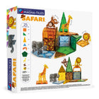 Magna-Tiles - Safari Animaux Ensemble De Construction Magnétique De 25 Pièces, La Marque De Construction Magnétique Originale-Toujours Compatible: Toutes les pièces sont compatibles et complémentaires avec tous les autres ensembles MAGNA-TILES