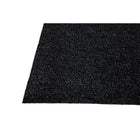 Edgewood - Tapis Commercial Rainier Pour Trafic Moyen - 3 pi 6 po l x 10 pi L - Charbon avec bordures noires-Contient environ 5,5 litres ou 1,45 gallon d'eau par mètre carré
